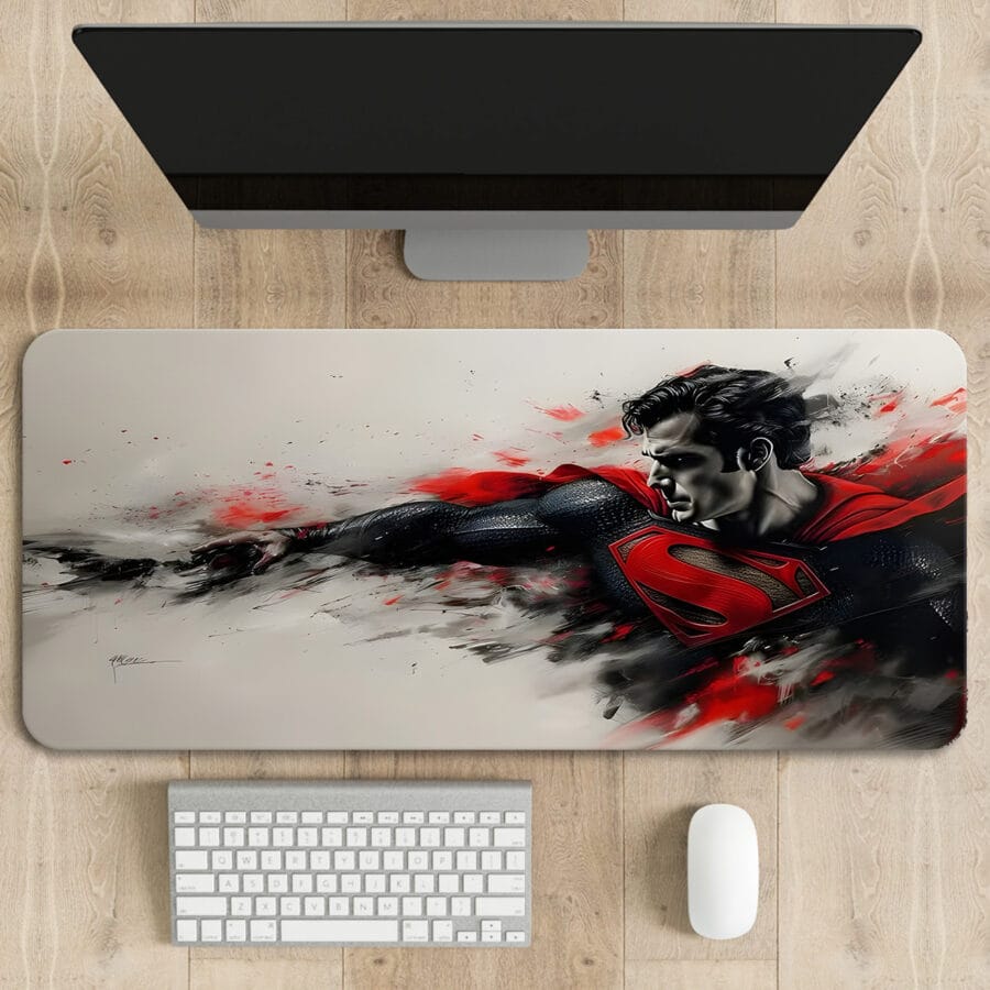 Dc Superman Desk Mat2