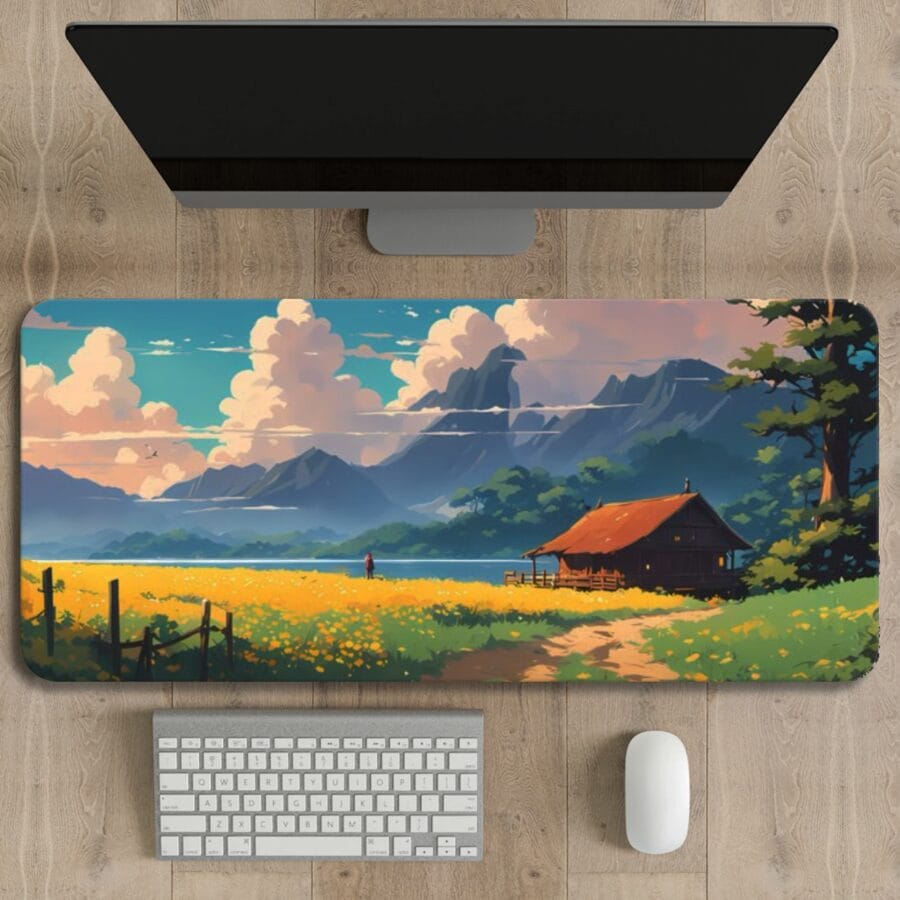 Golden Fields Countryside Desk Mat