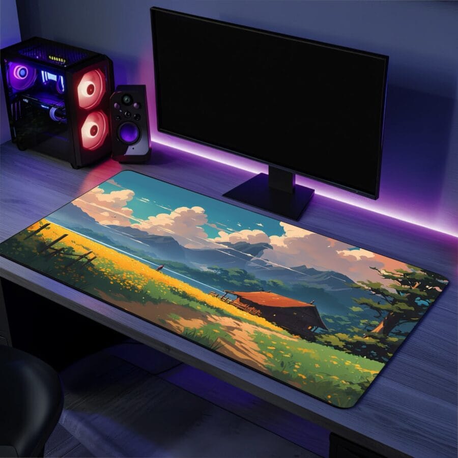 Golden Fields Countryside Desk Mat