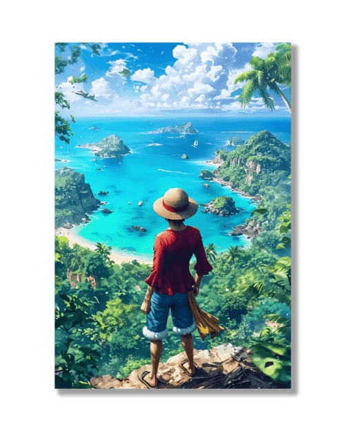 Monkey D. Luffy Metal Poster 1