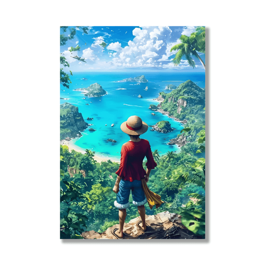 Monkey D. Luffy Metal Poster 1