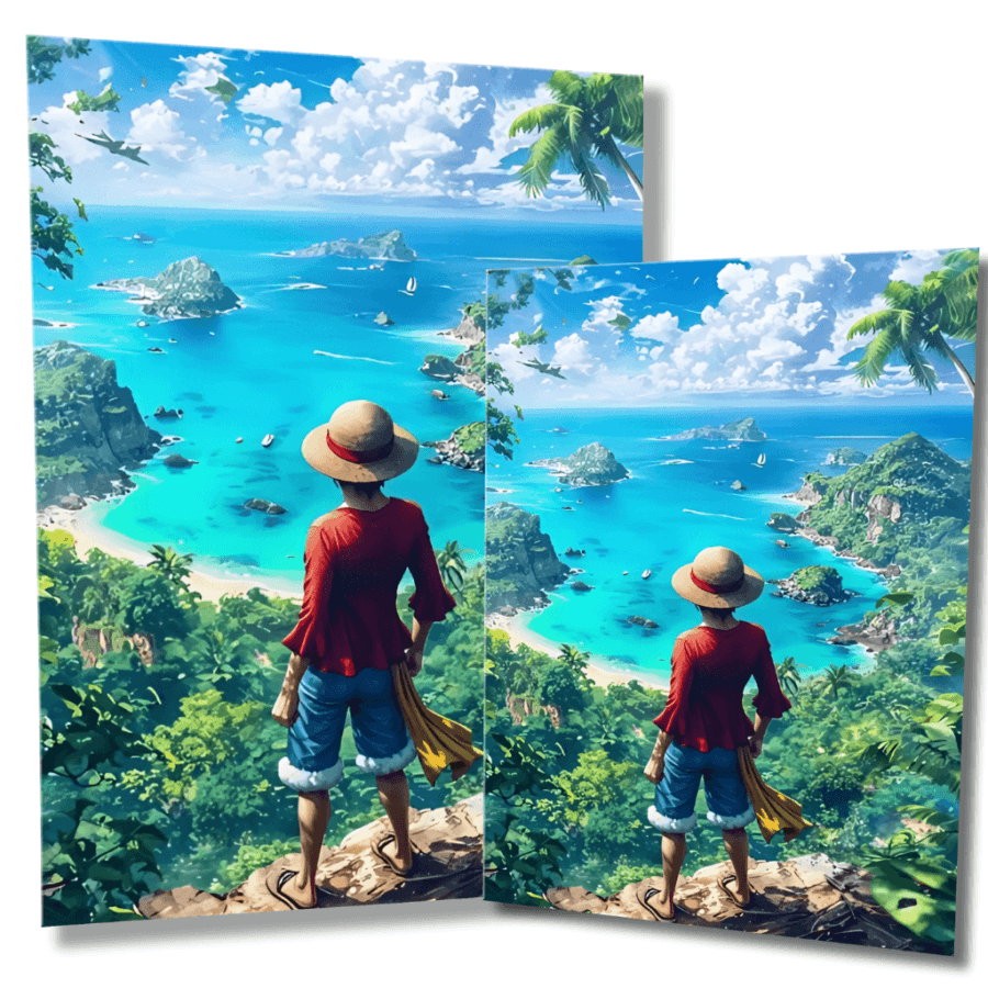 Monkey D. Luffy Metal Poster 2