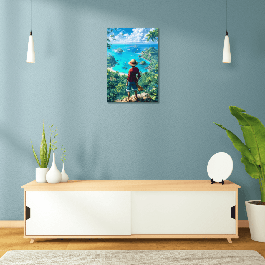 Monkey D. Luffy Metal Poster 4