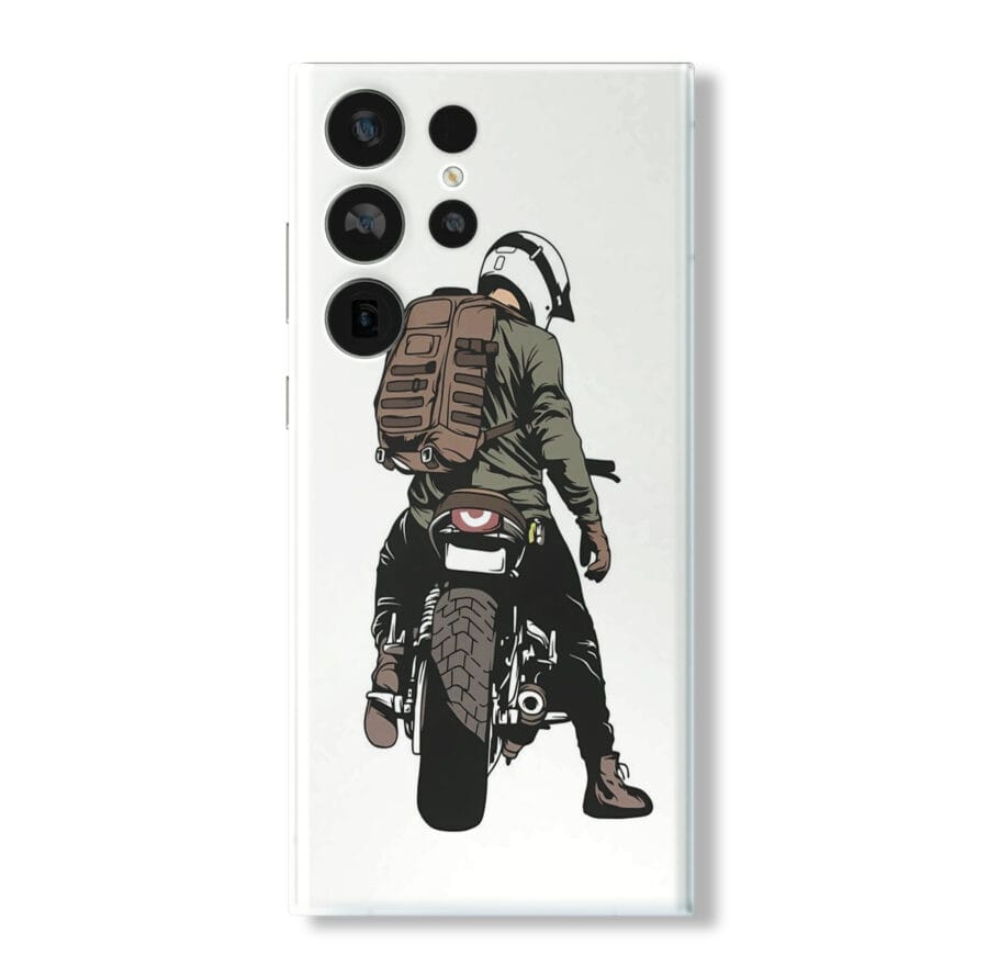 bike rider mobile skin