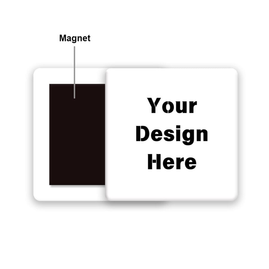 Fridge Magnet Mockup