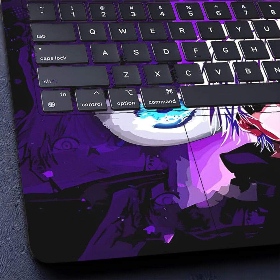Gojo Saturo Laptop Skin3