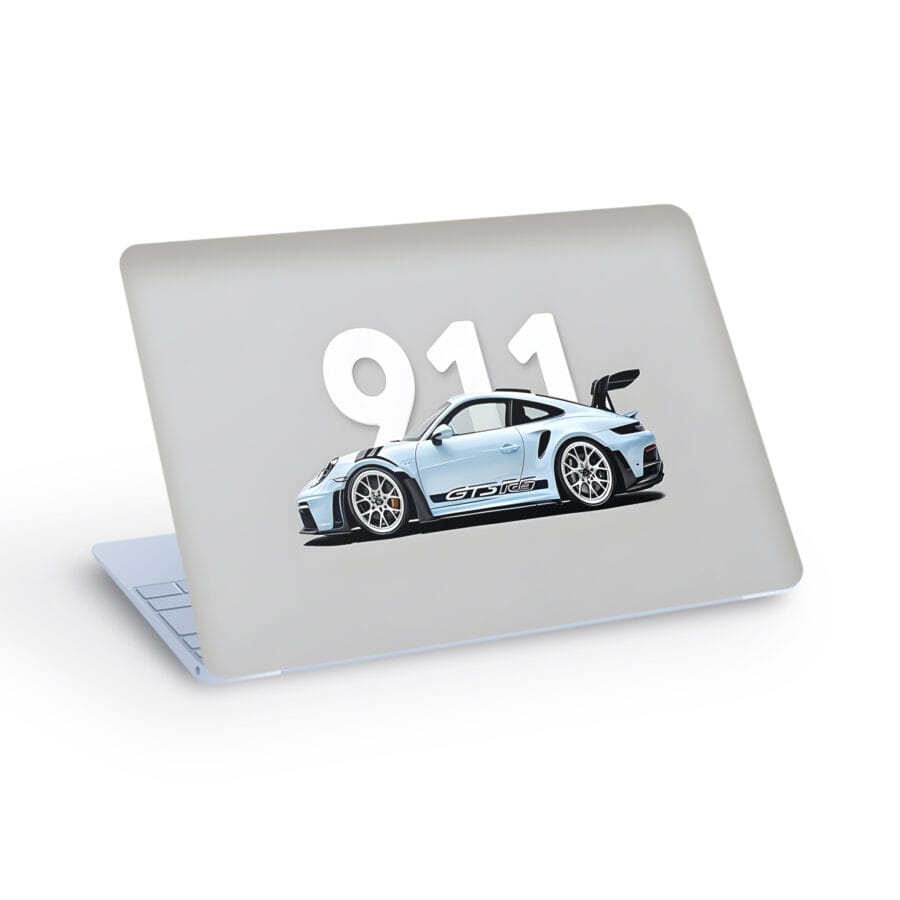 Porsche Car Laptop Skin