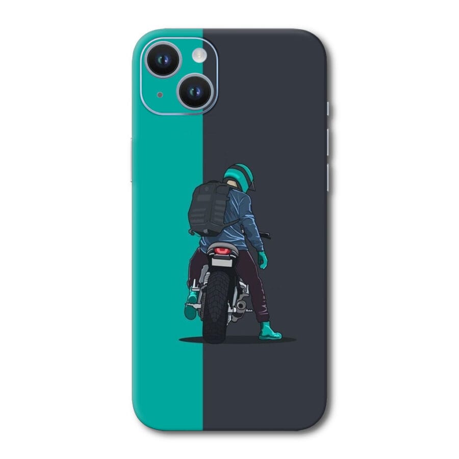 Bike Rider, Biker Mobile Skin
