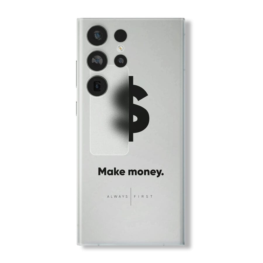 Make Money Mobile Skin Wrap1